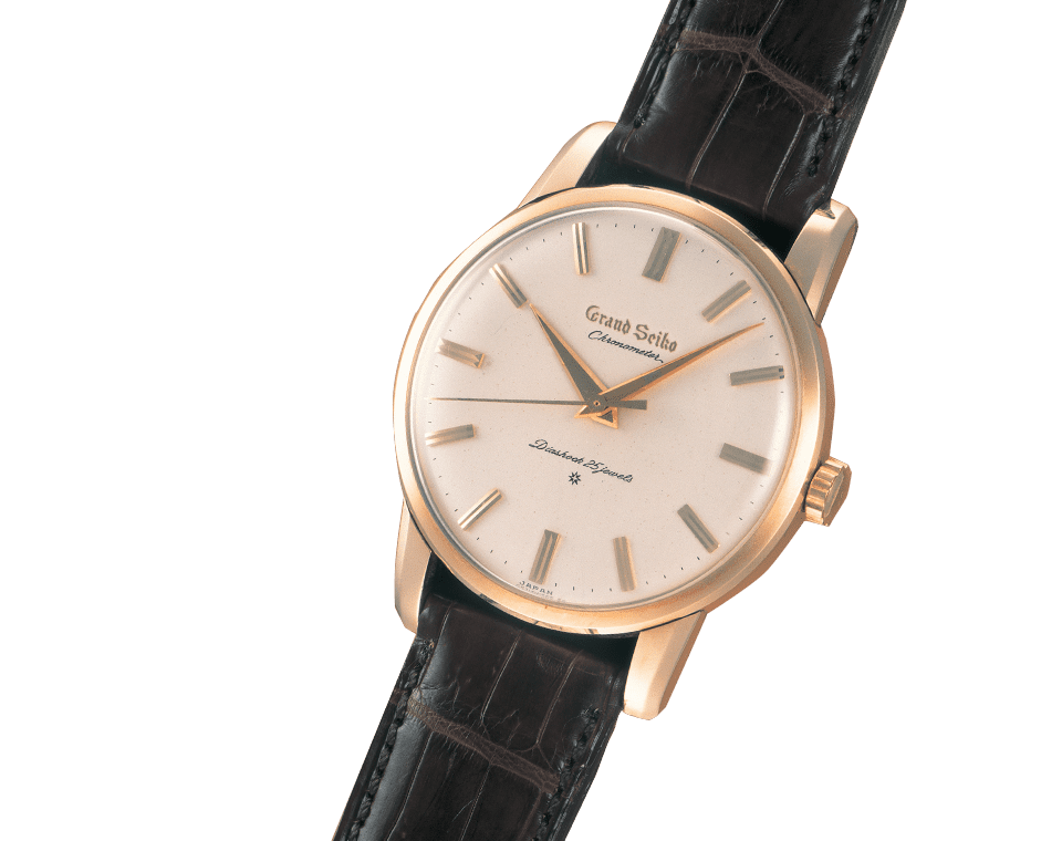 the first Grand Seiko wristwatch