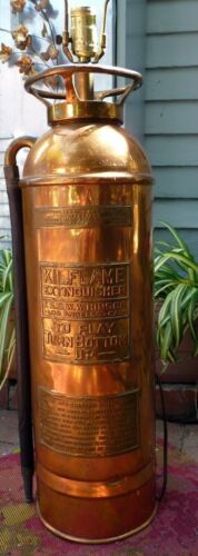 Los Angeles copper fire extinguisher