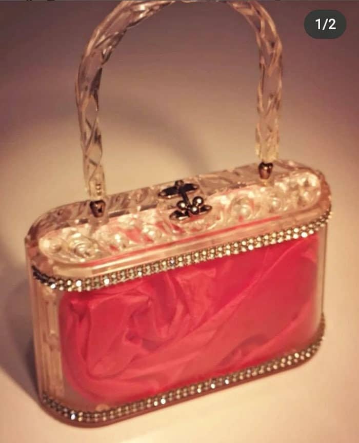 Lucite handbags