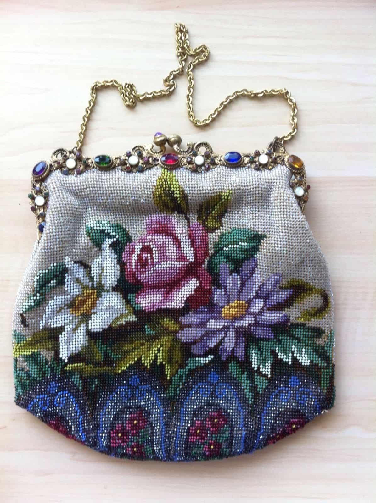 Micro-beaded purses