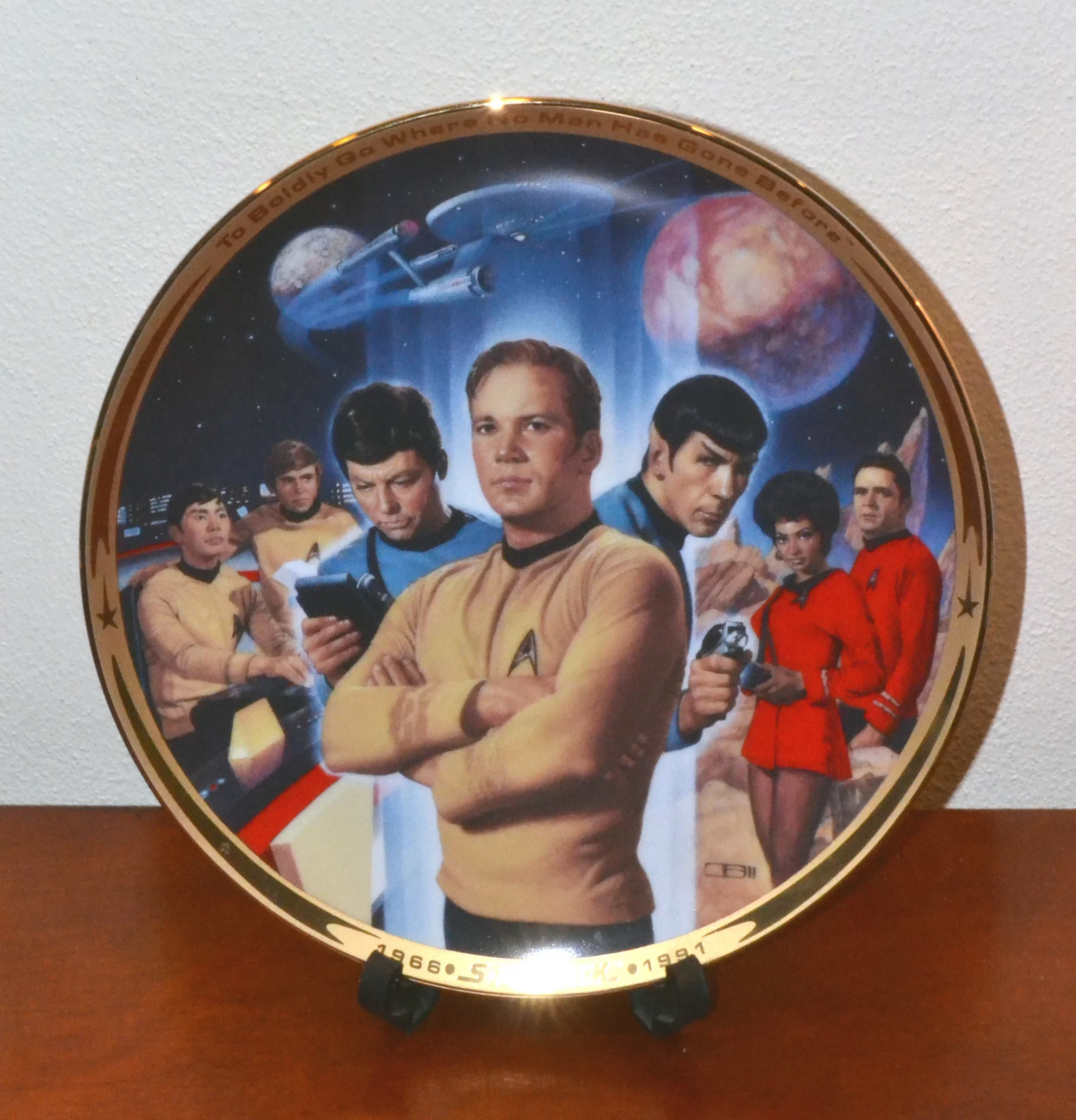 Star Trek collector’s plates