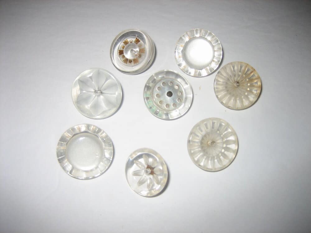Old Lucite Buttons